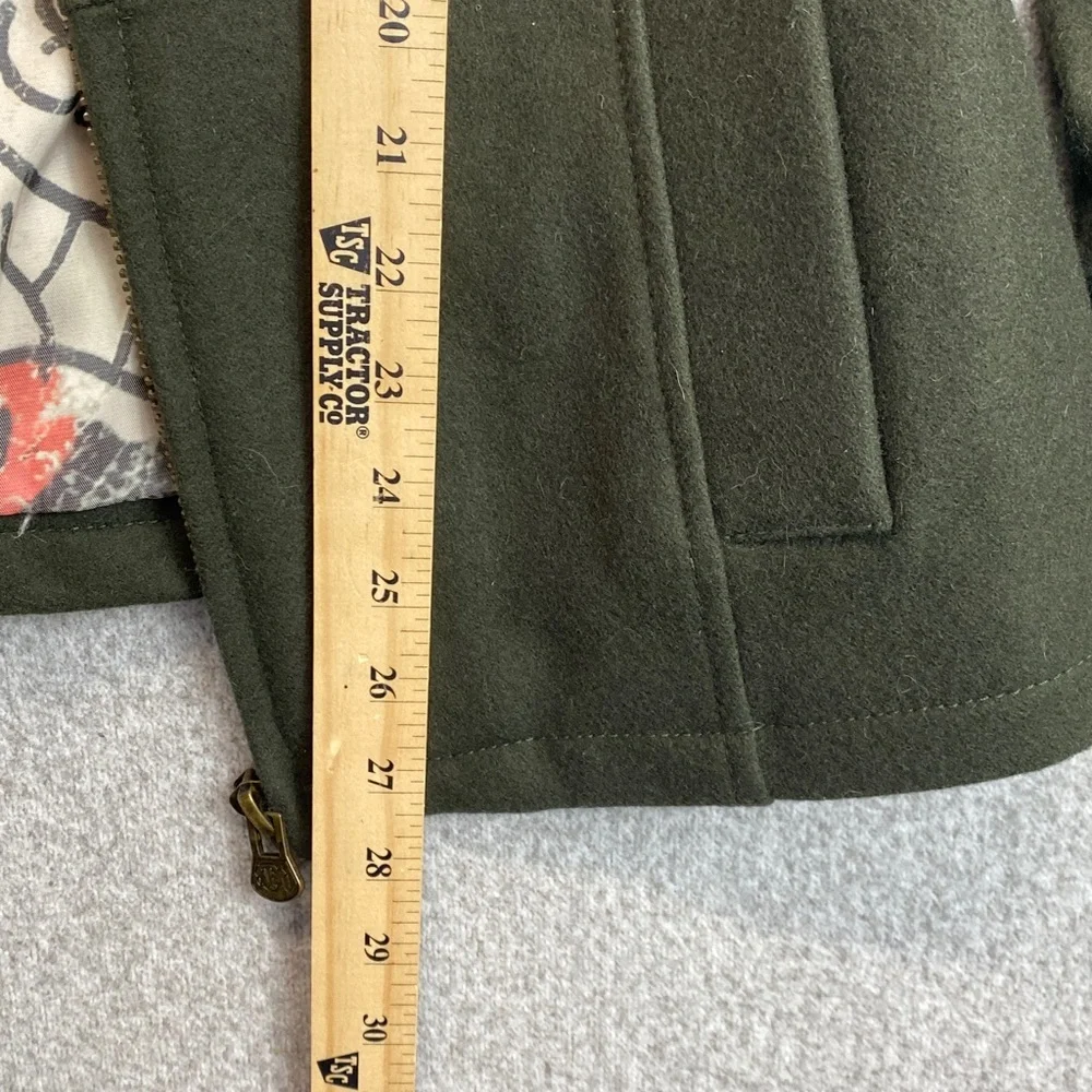 Vtg Ed Hardy military style jacket S Christian Audigier wool blend steampunk Y2K - Picture 6 of 12